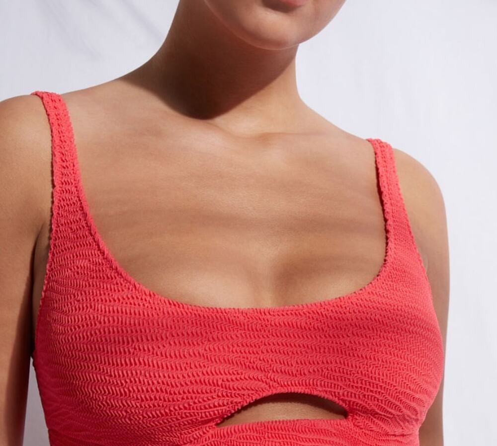Calzedonia Cobey Tank-style Swimsuit Top Cut Out Miami XS A008806